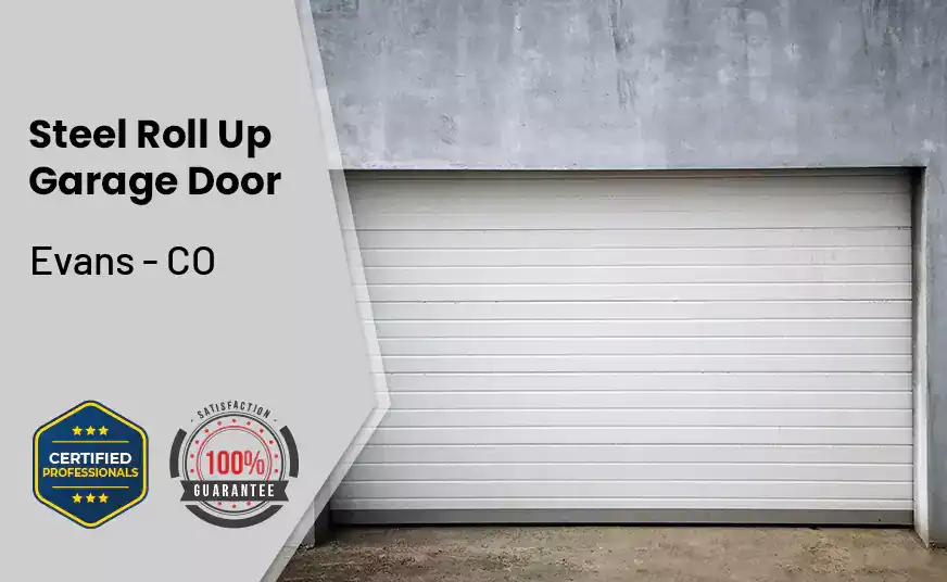 steel roll up garage door Evans - CO 